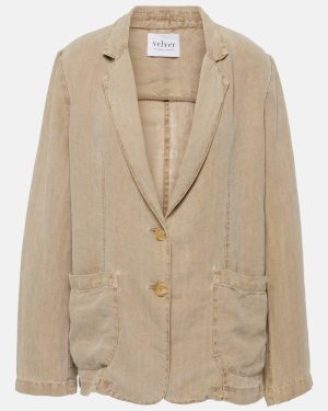 Velvet Lenny linen blazer
