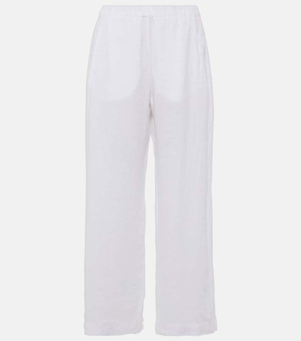 Velvet Lola linen wide-leg pants