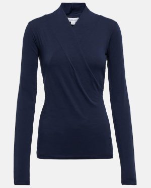 Velvet Meri cotton wrap top