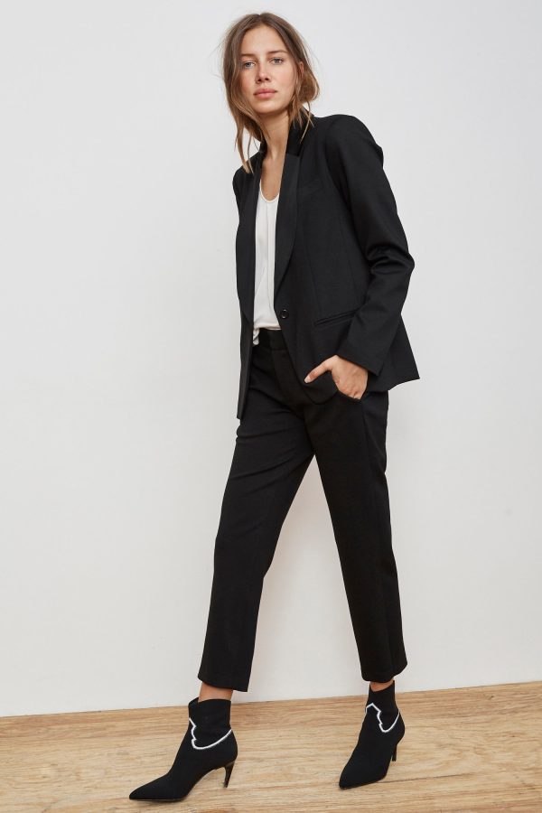Velvet Tees Nicole Ponti Blazer Black Size L