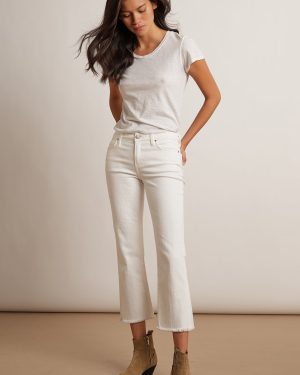 Velvet Tees Twiggy High Rise Crop Jeans Salt Size 31