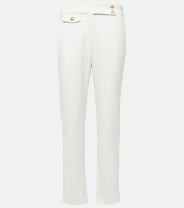 Veronica Beard Renzo mid-rise cropped slim pants