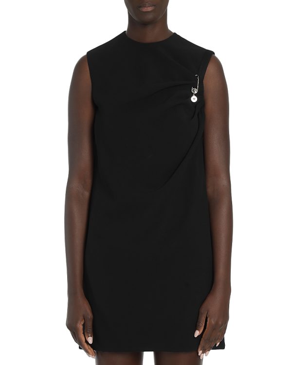 Versace Matte Satin Shift Dress