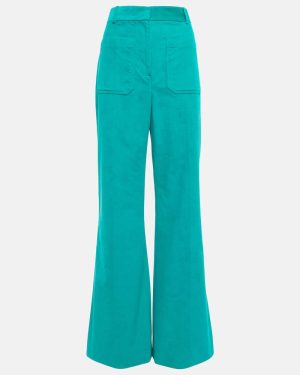 Victoria Beckham Alina corduroy wide-leg pants