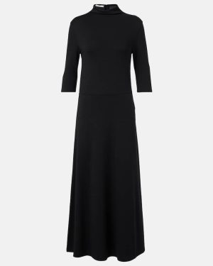 Vince Knitted jersey midi dress