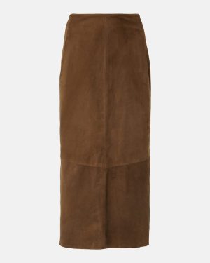 Vince Suede pencil skirt