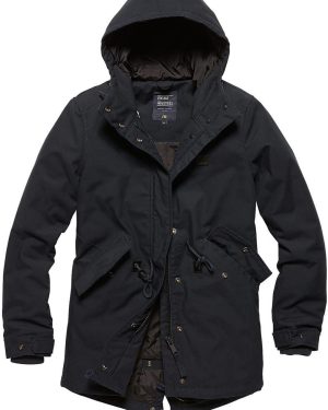 Vintage Industries Indy Parka Ladies Jacket, blue, Size M for Women
