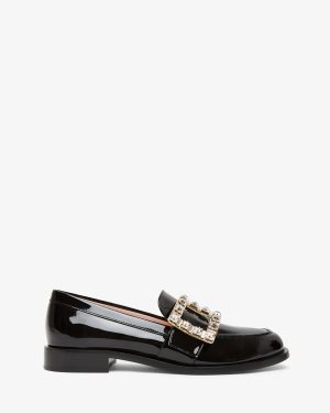 Viv Rangers black patent loafers