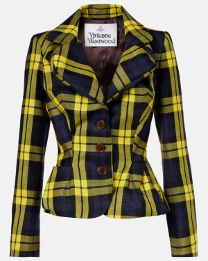 Vivienne Westwood Plaid virgin wool blazer