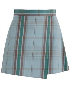 Vivienne Westwood Tartan-print Cotton-blend Mini Wrap Skirt - Multicoloured - 40 (UK8 / S)