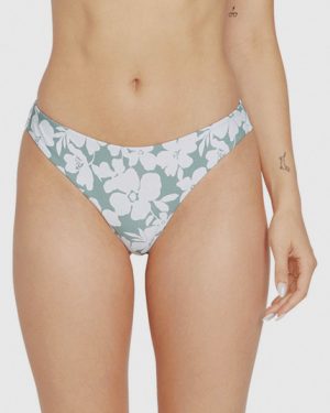 Volcom Coco Cheekini Bikini Bottoms - Sea Gla - S