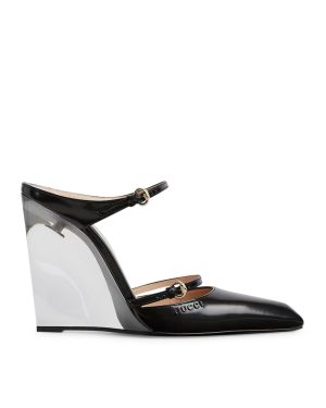 WOMEN`S WEDGE CLOGS - Gucci - Woman