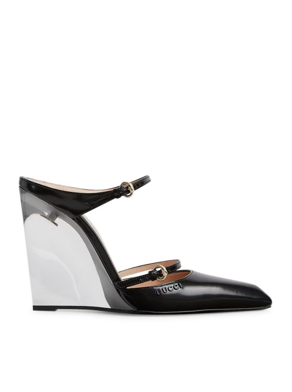 WOMEN`S WEDGE CLOGS - Gucci - Woman