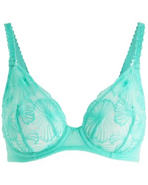 Wacoal Cateline Lace Plunge bra - Turquoise - 36D