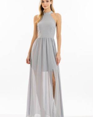 WalG Halter Neck Maxi Dress