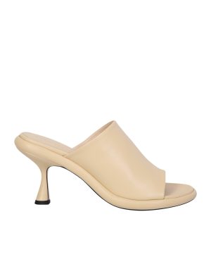 Wandler Beige June Platform Sandals