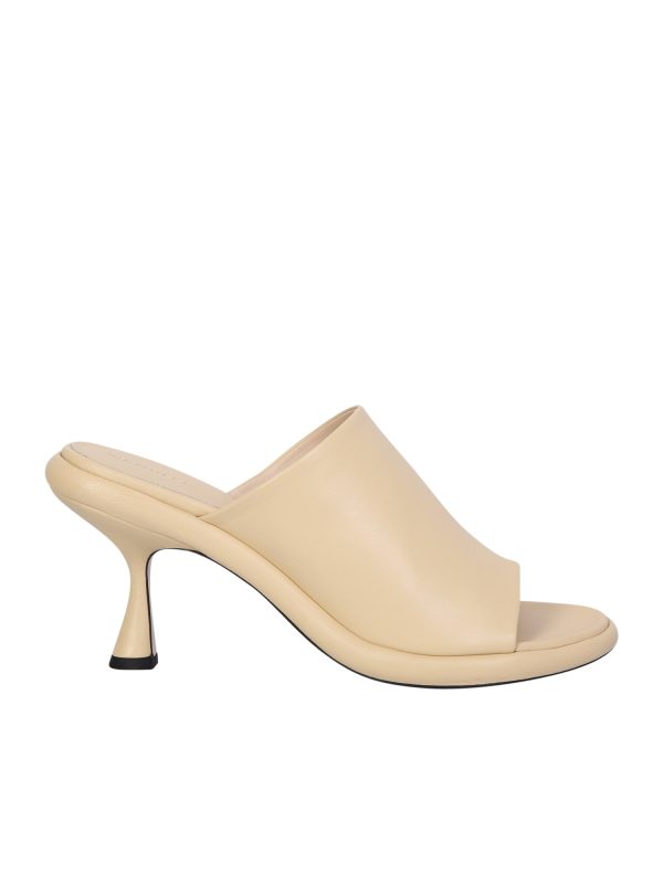 Wandler Beige June Platform Sandals