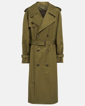 Wardrobe.NYC Cotton gabardine trench coat