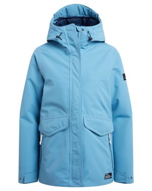 Waterproof Jacket Sally Mixed Light Denim