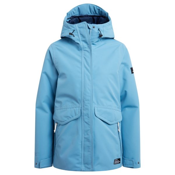 Waterproof Jacket Sally Mixed Light Denim