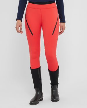 WeatherBeeta Women's Toulon Lifestyle Tights Red, Red