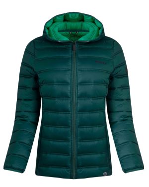 Weird Fish Eshka Lightweight Padded Jacket Cedar Green Size 10