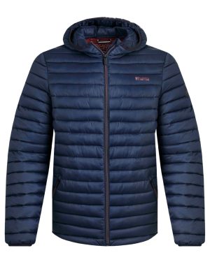 Weird Fish Flete Lightweight Showerproof Padded Jacket Navy Size 2XL