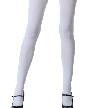 White Plus Size Tights