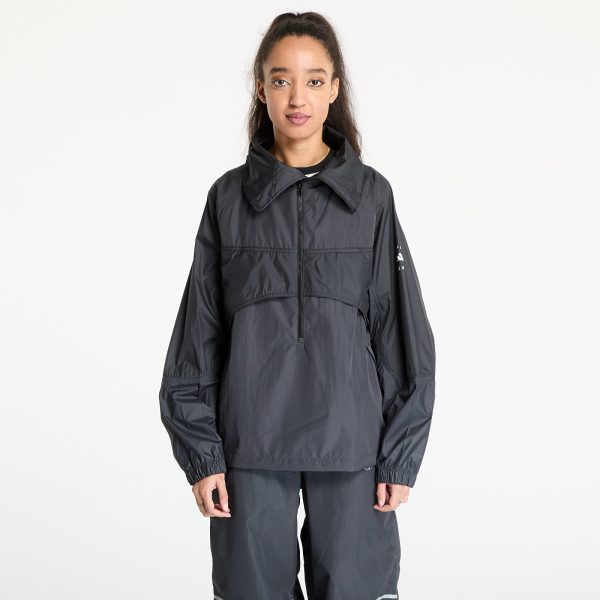 Windbreaker adidas x Stella McCartney Pull-On Jacket Black/ Black/ Utility Black S