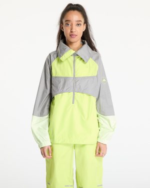 Windbreaker adidas x Stella McCartney Pull-On Jacket Green/ Bahia Glow/ Dove Grey XS