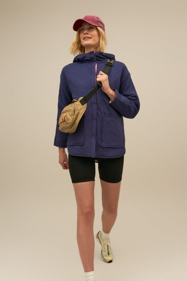 Wingham Quilted Hooded Jacket - Medium