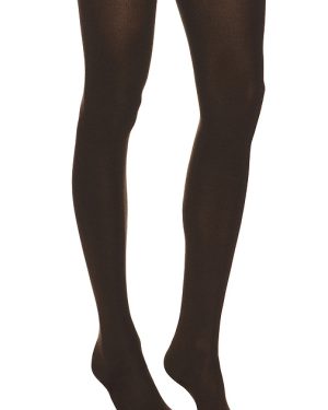 Wolford Cashmere Silk Tights in Brown. Size S, XS.
