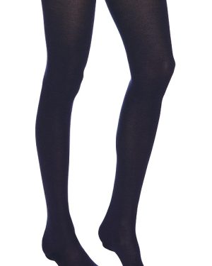 Wolford Cashmere Silk Tights in Navy. Size XS.