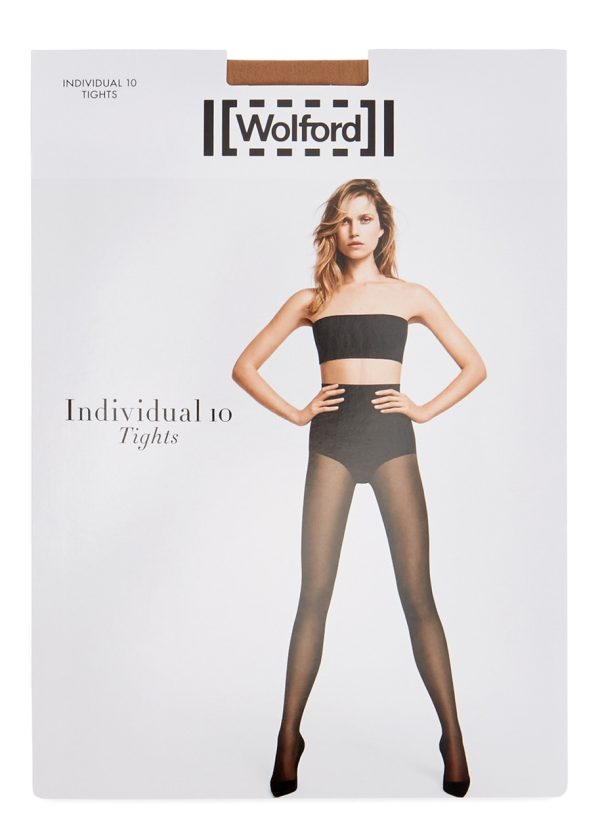 Wolford Individual Gobi 10 Denier Tights - Nude - S