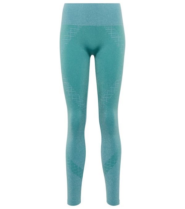 Wolford Metallic-threaded leggings