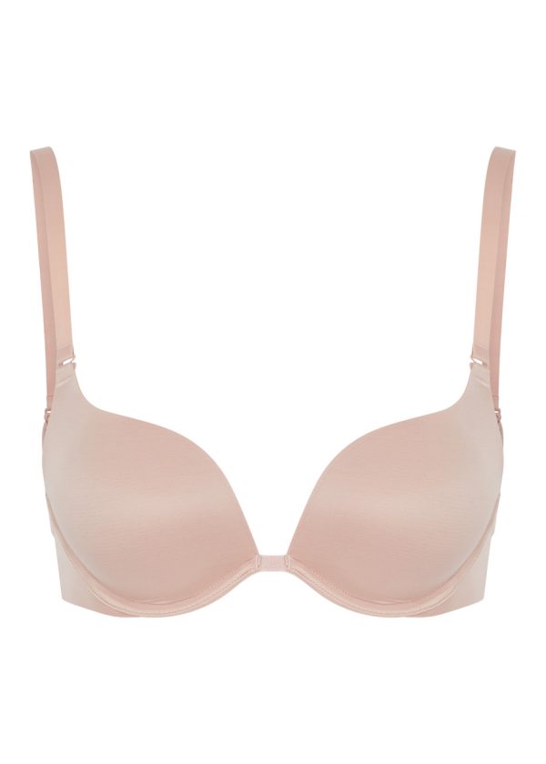 Wolford Sheer Touch Satin Push-up bra - Rose - 38B
