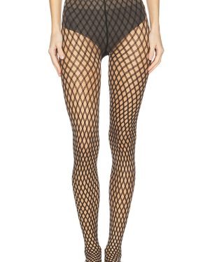 Wolford Sylvie Tights in Black. Size M, S, XS.