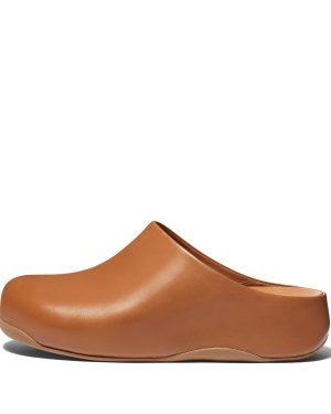 Women SHUV Leather Clogs, Full Price