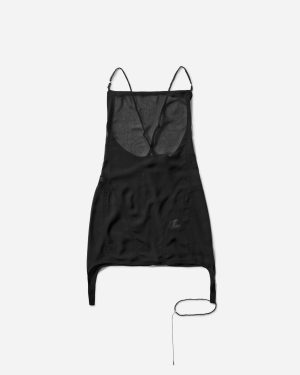Women s Beaded Slip Dress Black