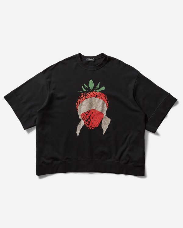 Women s Cropped Crewneck Sweatshirt Black