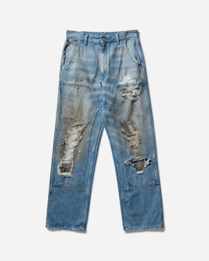 Women s Distressed Jeans Blue