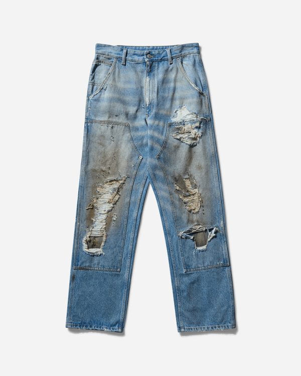 Women s Distressed Jeans Blue