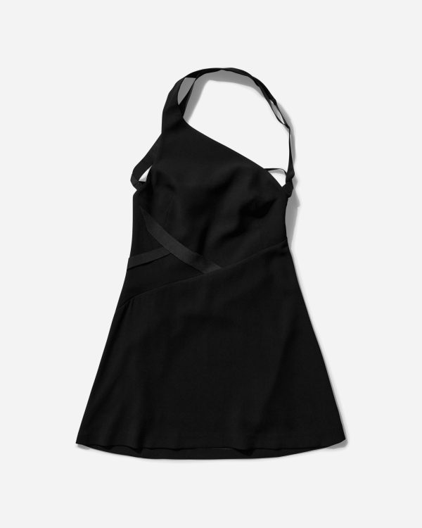 Women s Halter Dress Black