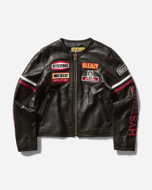 Women s Leather Moto Jacket Black