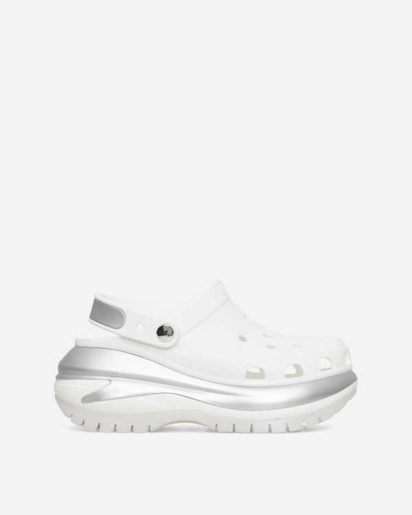 Women s Mega Crush Clogs White / Silver