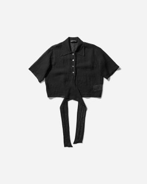 Women s Nannas Shortsleeve Shirt Black