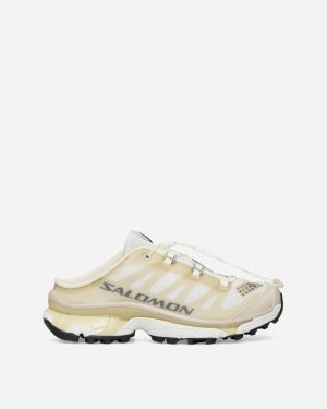 Women s Salomon XT-4 Mules White / Green Haze / Silver Cloud