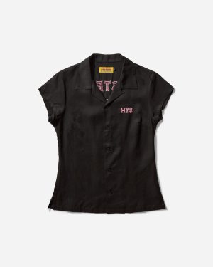Women s Spook Show Embroidered Bowling Shirt