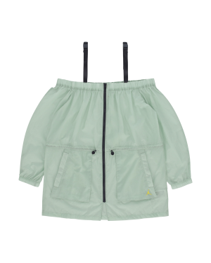 Women s Utility Off Shoulder Jacket Green