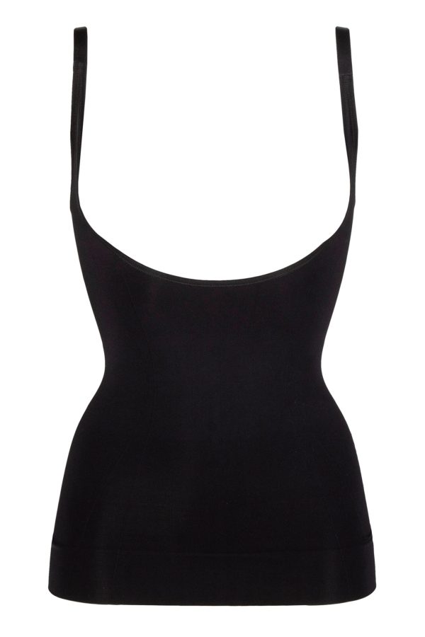 Women's 1 Pack Ambra Powerlite Underbust Camisole Black UK 8-10